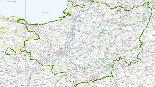 Somerset Local Plan Map